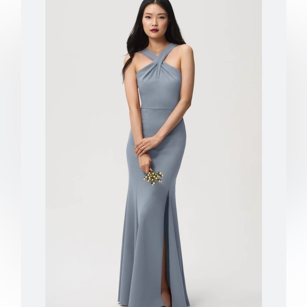 Jenny‎ Yoo Long Bridesmaid Dress Kayleigh size 18